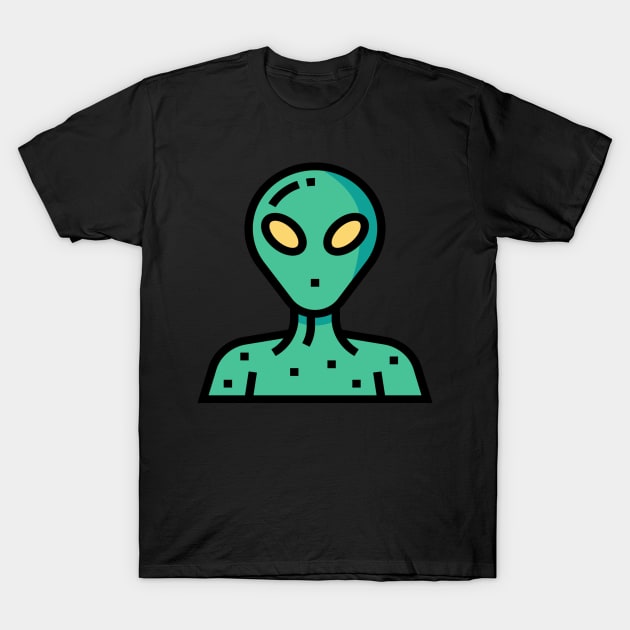 alien T-Shirt by Pavlushkaaa